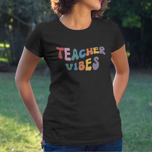 T-shirt Vibes de Prof Rétro (Créateur téléchargé)