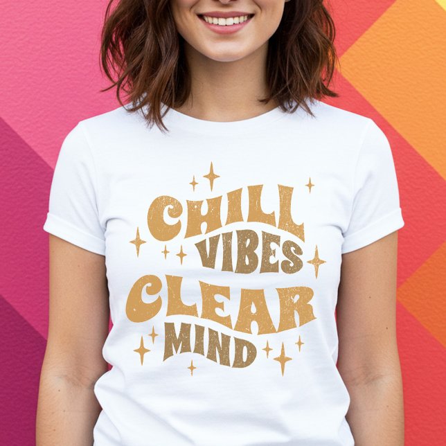 T-shirt Vibes de refroidissement clair esprit (Créateur téléchargé)