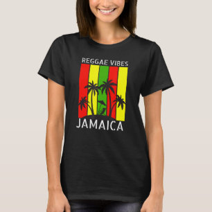 T-shirt Vibes de reggae Hommes Femmes Jamaïque Reggae Musi