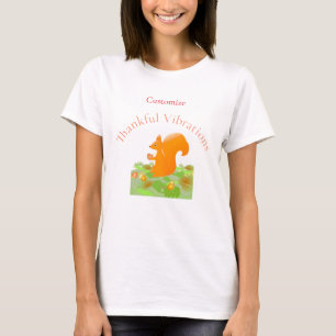 T-shirt Vibes de remerciement écureuil Thunder_Cove