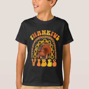T-shirt Vibes De Remerciements Arc En Ciel Turquie Chute R