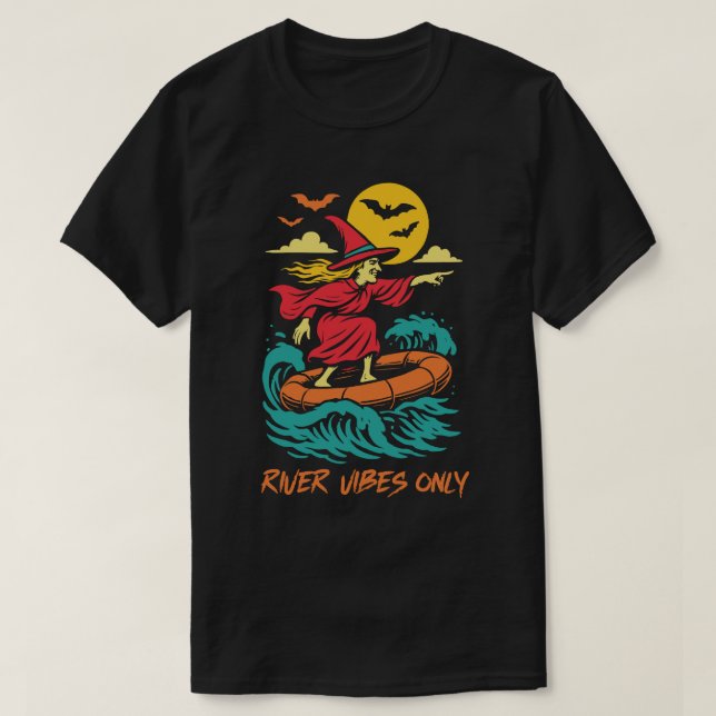 T-shirt Vibes de Rivière Uniquement (Design devant)