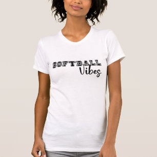 T-shirt Vibes de softball