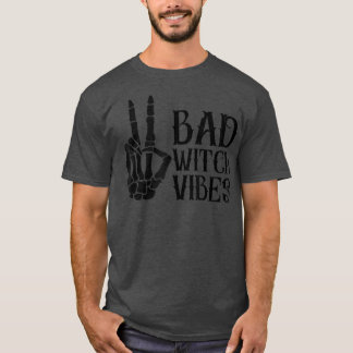T-shirt Vibes de sorcière maladroites Cuisines Éffrayantes