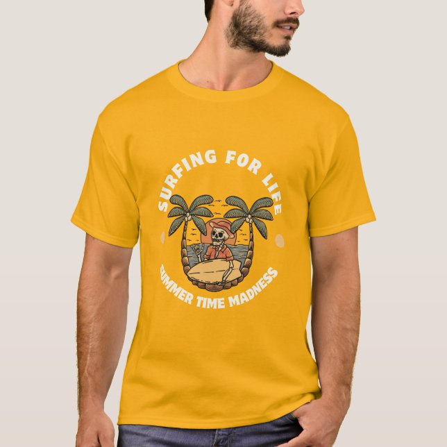 T-shirt Vibes de surf (Devant)