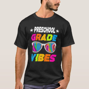 T-shirt Vibes D'Enfance Lunettes De Soleil Retour À L'Écol