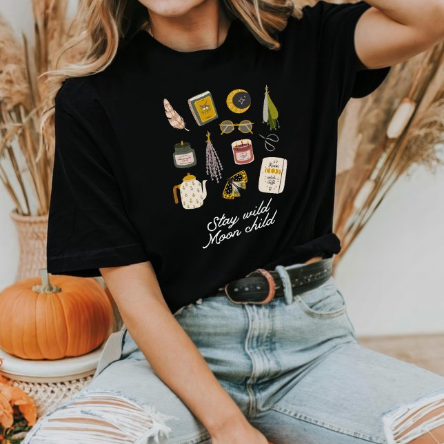 T-shirt Vibes d'enfants lune (Créateur téléchargé)