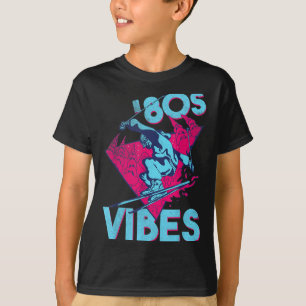 T-shirt Vibes des années 80, Ski Vintage des années 80