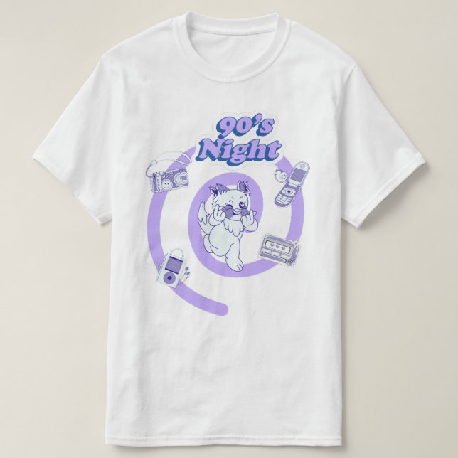 T-shirt Vibes des années 90 (Design devant)