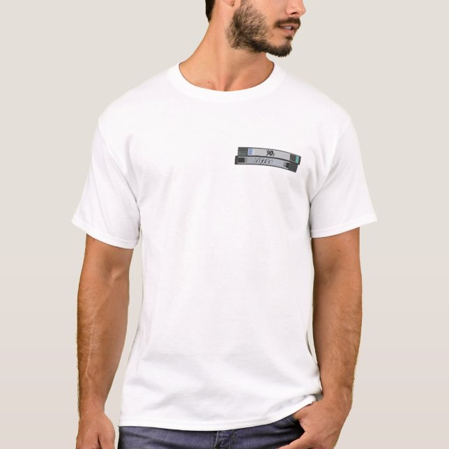 T-shirt Vibes des années 90 – Conception nostalgique de VH (Devant)