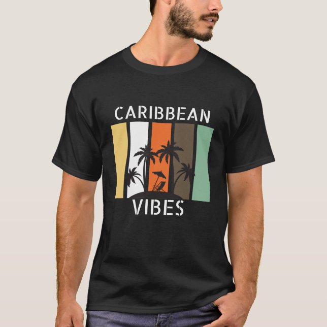 T-shirt Vibes des Caraïbes (Devant)