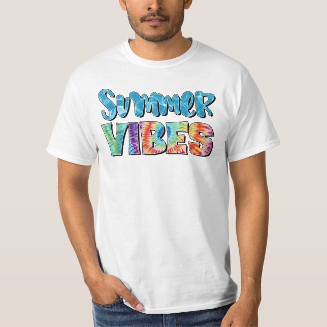 T-shirt Vibes d'été (Devant)
