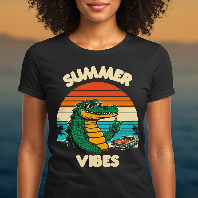 T-shirt Vibes d'été (Créateur téléchargé)