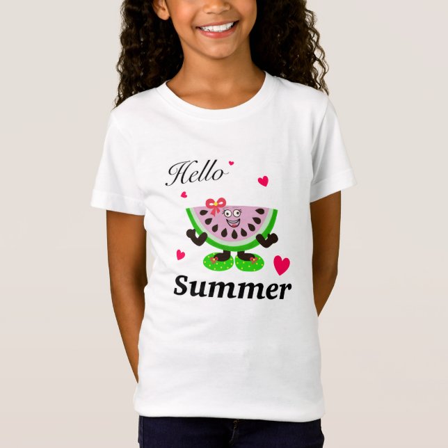 T-Shirt Vibes d'été (Devant)