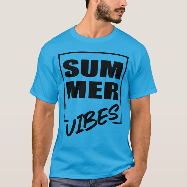 T-shirt Vibes d'été (Devant)