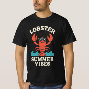 T-shirt Vibes d'été au homard – Joli crabe côtier