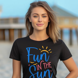 T-shirt Vibes D'Été "Fun In The Sun"