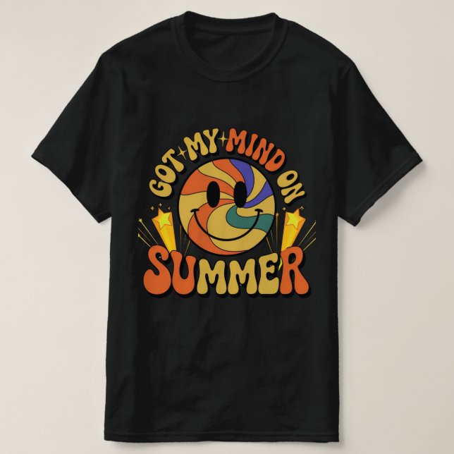 T-shirt Vibes d'été super Smiley Tee (Design devant)