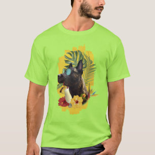 T-shirt Vibes d'été tropicales de Dutchie