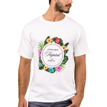 Vibes d'été tropicales : Flore Circle Design