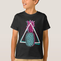 Vibes d'été Vaporwave d'ananas à fruits exotiques
