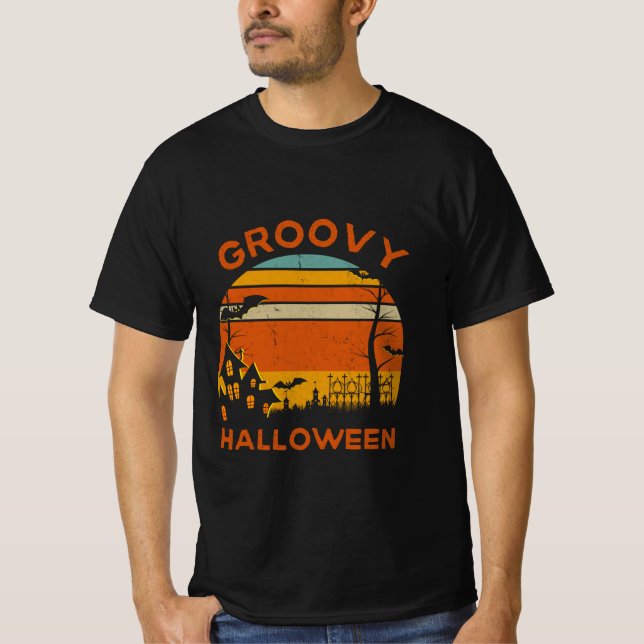 T-shirt "Vibes d'Halloween Super - Edition limitée Tee (Devant)