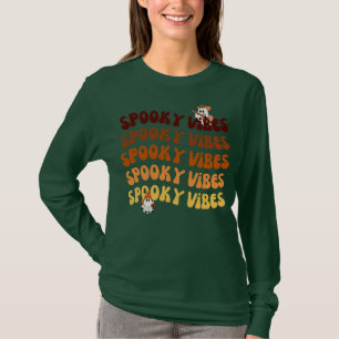 T-shirt Vibes d'octobre de cuisine Halloween Tee