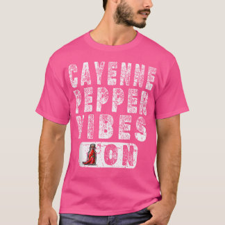 T-shirt Vibes Drôle De Poivron Cayenne Sur La Plaisanterie