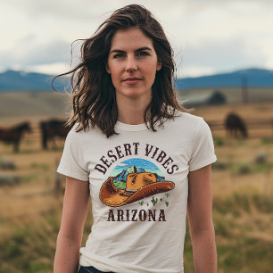 T-shirt Vibes du désert Arizona