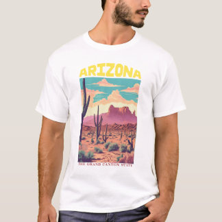 T-shirt Vibes du désert de l'Arizona