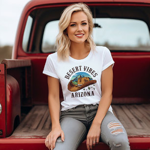 T-shirt Vibes du désert vintage Arizona