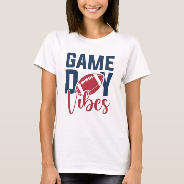 T-shirt Vibes du Jour du Jeu (Devant)
