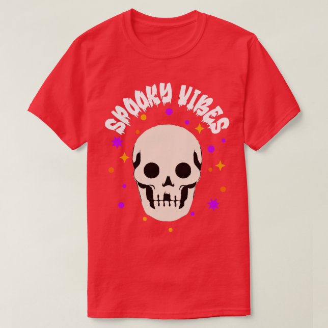 T-shirt Vibes éffrayantes1 (Design devant)