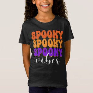 T-Shirt Vibes Éffrayantes rétro Super Halloween