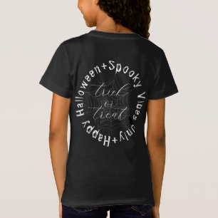 T-Shirt Vibes éffrayantes seulement Spider Happy Halloween