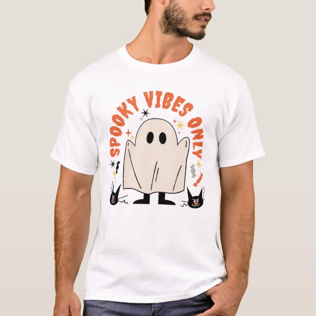 T-shirt Vibes éffrayantes uniquement (Devant)