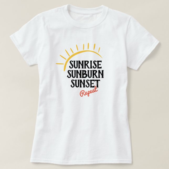 T-shirt Vibes été (Design devant)