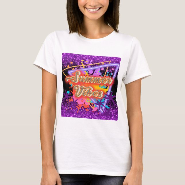 T-shirt Vibes été_4 (Devant)