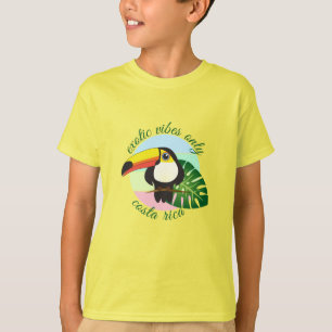T-shirt Vibes exotiques Oiseau tropical coloré Toucan