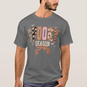 T-shirt Vibes Halloween Coquette Horreur Saison Épouvante