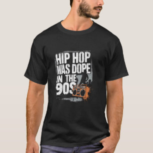 T-shirt Vibes Hip Hop Classiques Des Années 90 Culture Ra