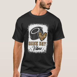 T-shirt Vibes Jour de hockey sur glace Bleue Vibes Hockey