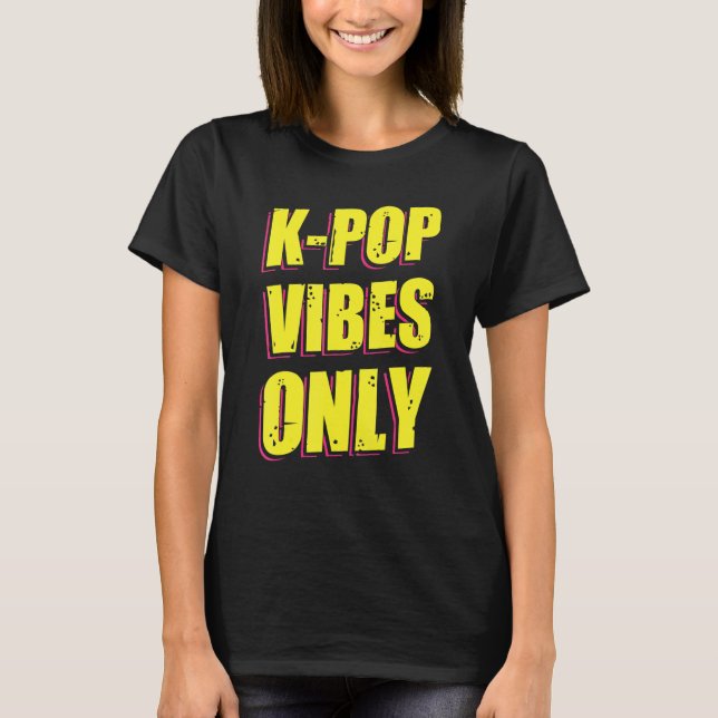 T-shirt Vibes K-Pop (Devant)