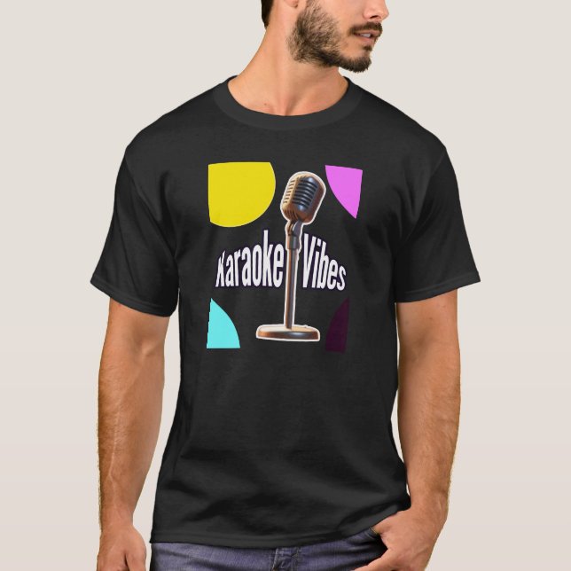 T-shirt Vibes Karaoke (Devant)