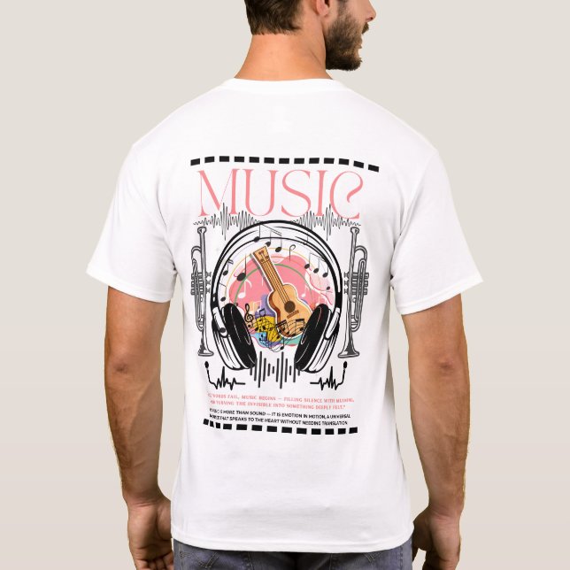 T-Shirt Vibes Musicales (Dos)
