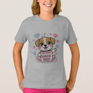 T-shirt Vibes Paw seulement - Chibi Chig Kawaii T-Sh