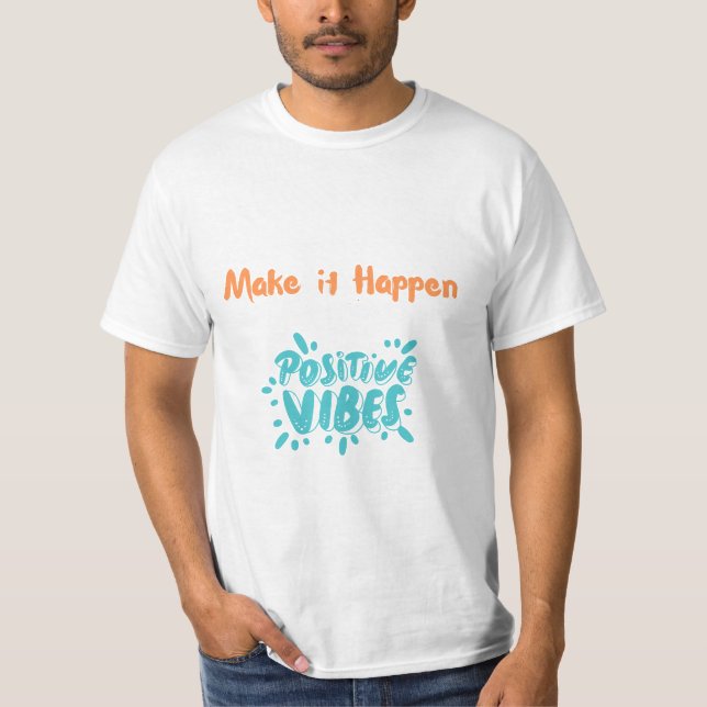 T-shirt Vibes positives (Devant)