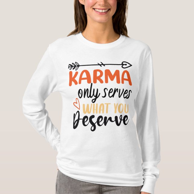 T-shirt Vibes positives | Devis motivationnel (Devant)