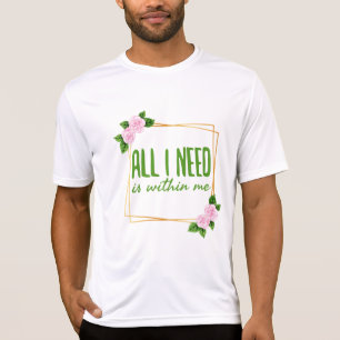 T-shirt vibes positives dire pour la motivation