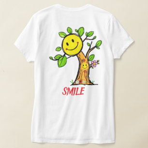 T-shirt Vibes positives "Smile Tree"